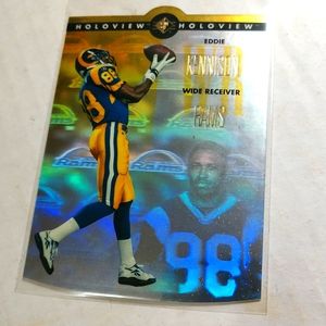 🏈1996 SP Holoview Special F/X Die-Cut Eddie Kennison #37 Rookie RC